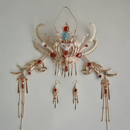 Chinese Wedding Hair Accessories: Ancient Wind Goddess