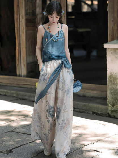 Qianshanzang 浅山藏 - Modern Hanfu New Chinese Style Outfit