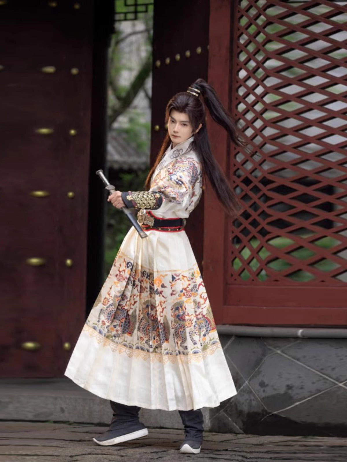 Ming Dynasty Jinyiwei Feiyufu - Burnt Orange