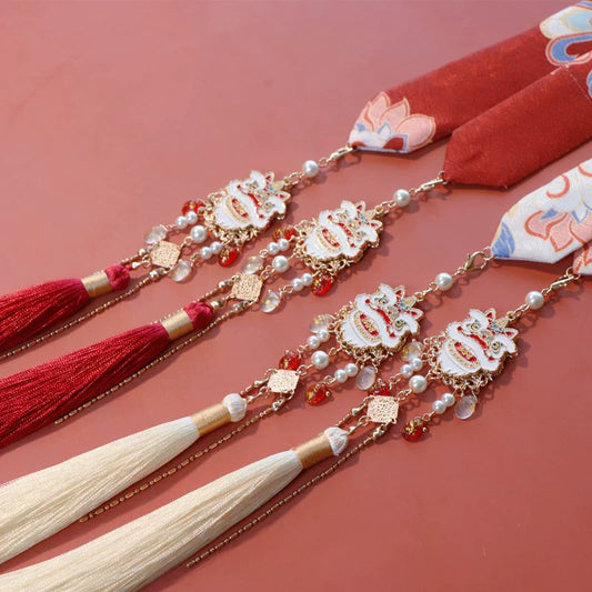 Hair Ties: Chinese Lions