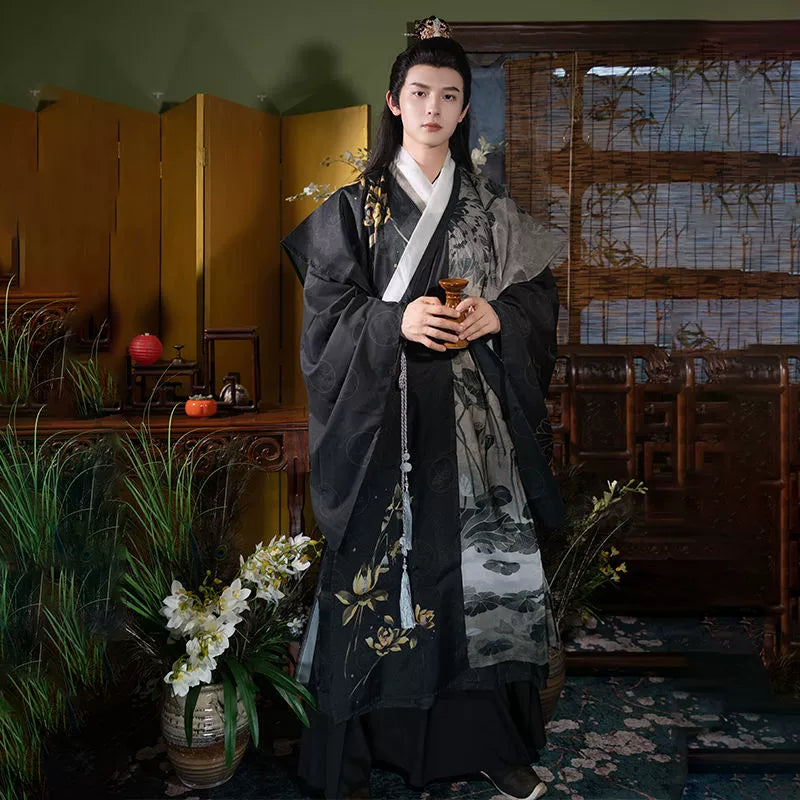 Ming Dynasty Taoist Robe - Lotus Pond 荷塘