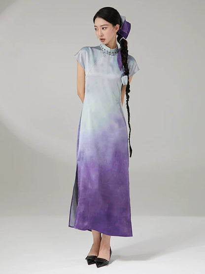 Xiuying 岫影 - New Chinese Style Cheongsam Dress (Preorder)