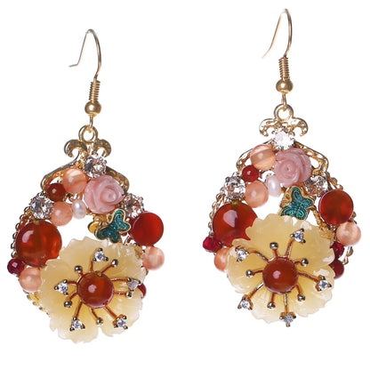 Huaqiu Chinese Style Earrings