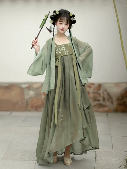 Yu Li 郁离 - Tang Dynasty Qixiong Ruqun Modern Hanfu Dress
