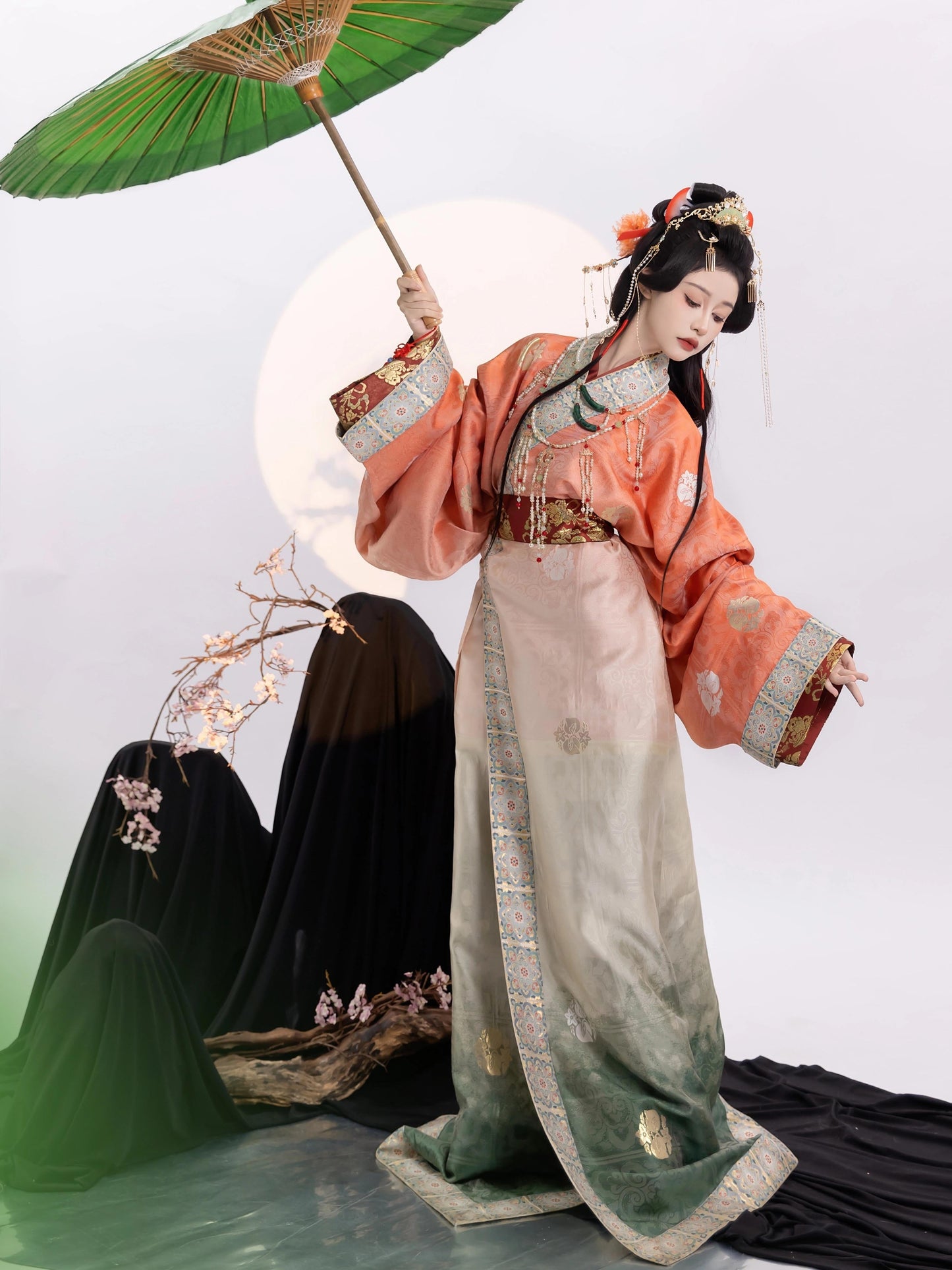 Fanta Sprite - Warring States and Han Dynasty Straight Hem Robe (Preorder)