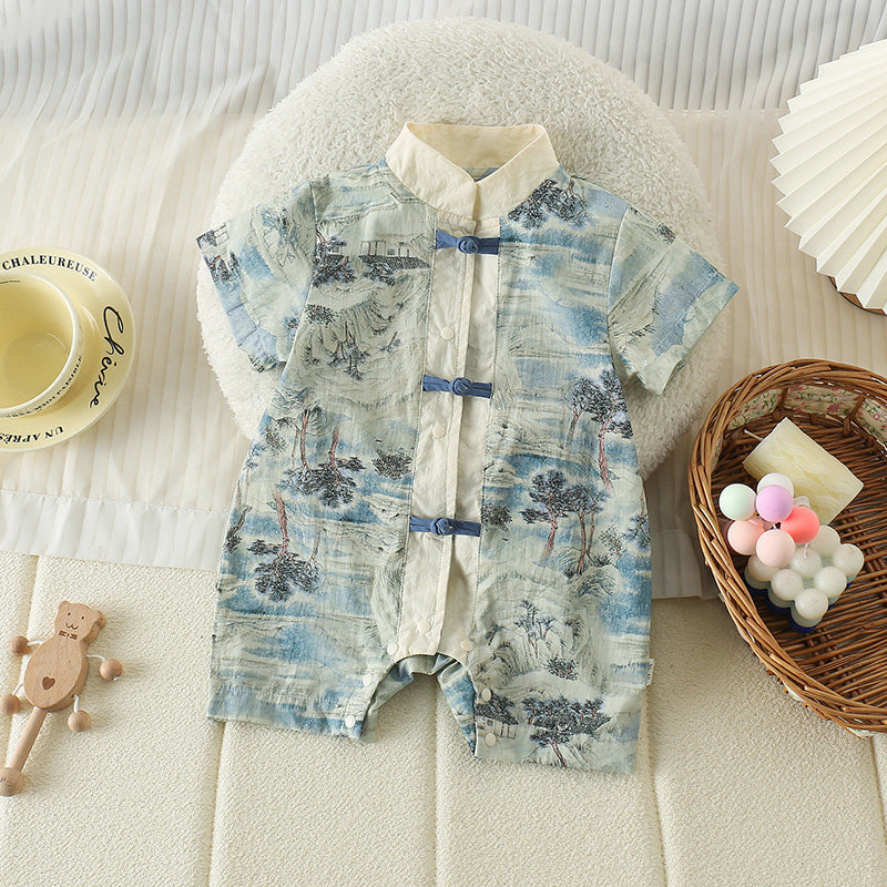 Landscape - Chinese Style Baby Onesies