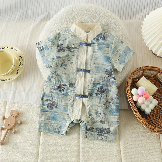 Landscape - Chinese Style Baby Onesies