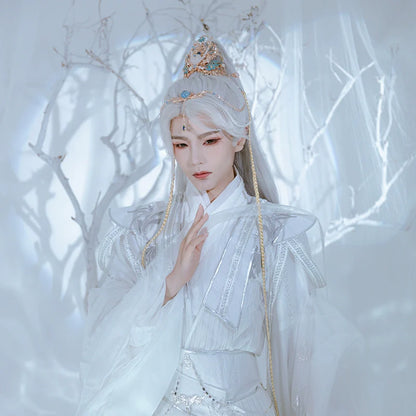 Hanfu Hair Accessories Set: Feather Fairy