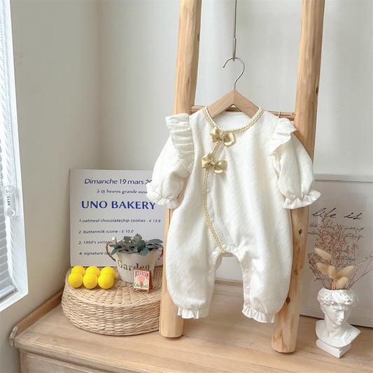Little Bows - Cheongsam Style Baby Onesies for Girls
