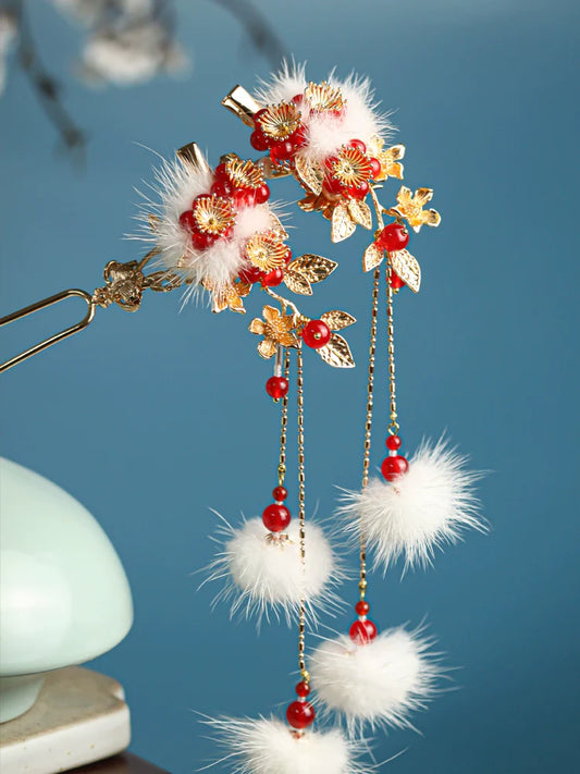 Hair Pin: Plum