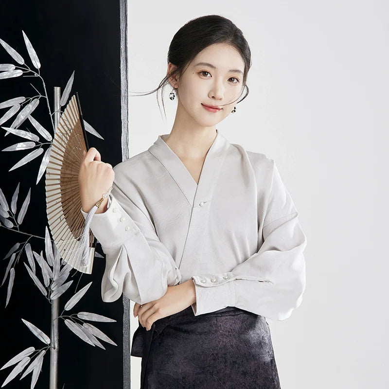 Song Dynasty x Modern Hanfu: Misty Glow 烟光凝