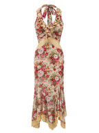 Victoria's Vintage Rose Dress