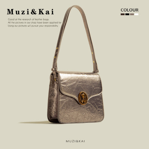 Vintage Pooch Square Crossbody