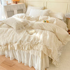 Princess Soft Cotton Ruffle Bed Set