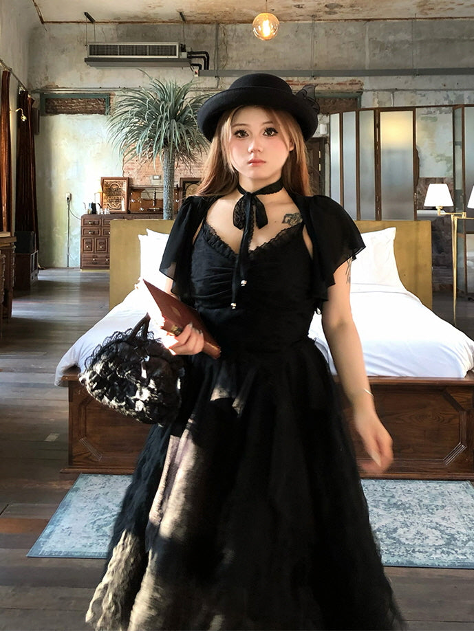 Midnight Tulle Waltz Dress