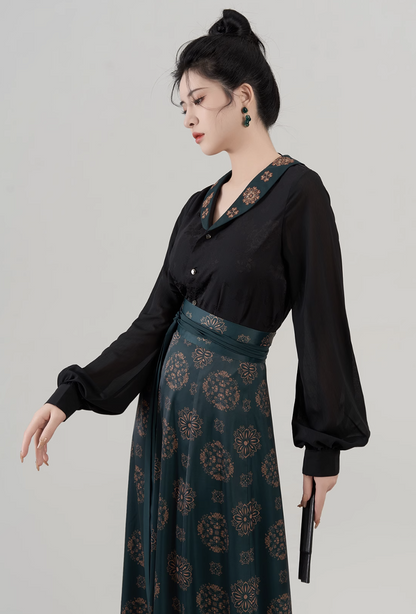 Tang Dynasty x Modern Hanfu: Cuiyang 翠映 (Preorder)