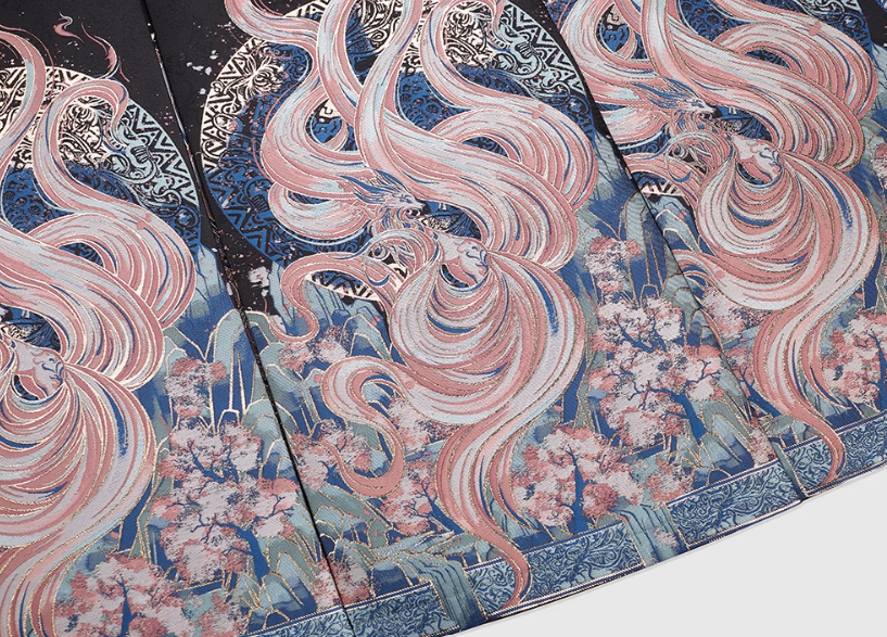 Ming Dynasty Modern Hanfu, Mamianqun, Nine Tails 九尾 (Preorder)