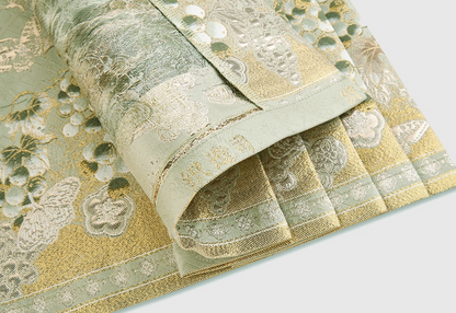 Ming Dynasty Modern Hanfu, Mamianqun, Sunshine Rose 阳光玫瑰 (Preorder)