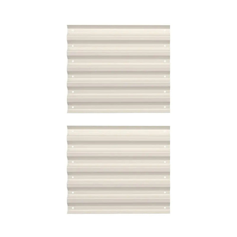 YoYoBloom Side Panels To Extend Metal Raised Garden Beds -2 Pcs【Upgrade 2.0】