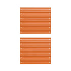 Vibrant orange