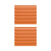 YoYoBloom Side Panels To Extend Metal Raised Garden Beds -2 Pcs【Upgrade 2.0】 - Oyster white, 17" Tall 2ft.W(with 2Pcs 2.5ft