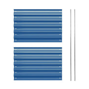 YoYoBloom Side Panels To Extend Metal Raised Garden Beds -2 Pcs【Upgrade 2.0】 - Oyster white, 32''Tall 1.5ft.W(no rod) image 7