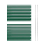 YoYoBloom Side Panels To Extend Metal Raised Garden Beds -2 Pcs【Upgrade 2.0】 - Slate grey, 17" Tall 2ft.W(with 2Pcs 2.5ft