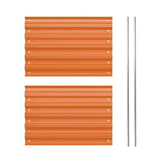 YoYoBloom Side Panels To Extend Metal Raised Garden Beds -2 Pcs【Upgrade 2.0】 - Slate grey, 32''Tall 1.5ft.W(no rod) image 11