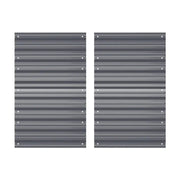 YoYoBloom Side Panels To Extend Metal Raised Garden Beds -2 Pcs【Upgrade 2.0】 - Reseda green, 17" Tall 2ft.W(with 2Pcs 2.5ft