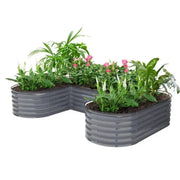 YoYoBloom 17" Tall U-Shape Standard Size Metal Raised Garden Bed| Upgrade 2.0 Knee-High Design image 18