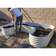 YoYoBloom 17" Tall U-Shape Standard Size Metal Raised Garden Bed| Upgrade 2.0 Knee-High Design image 12