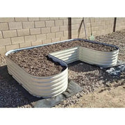 YoYoBloom 17" Tall U-Shape Standard Size Metal Raised Garden Bed| Upgrade 2.0 Knee-High Design image 9