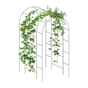 YoYoBloom Zn-Al-Mg Steel Arched Trellis for Raised Garden Beds image 28