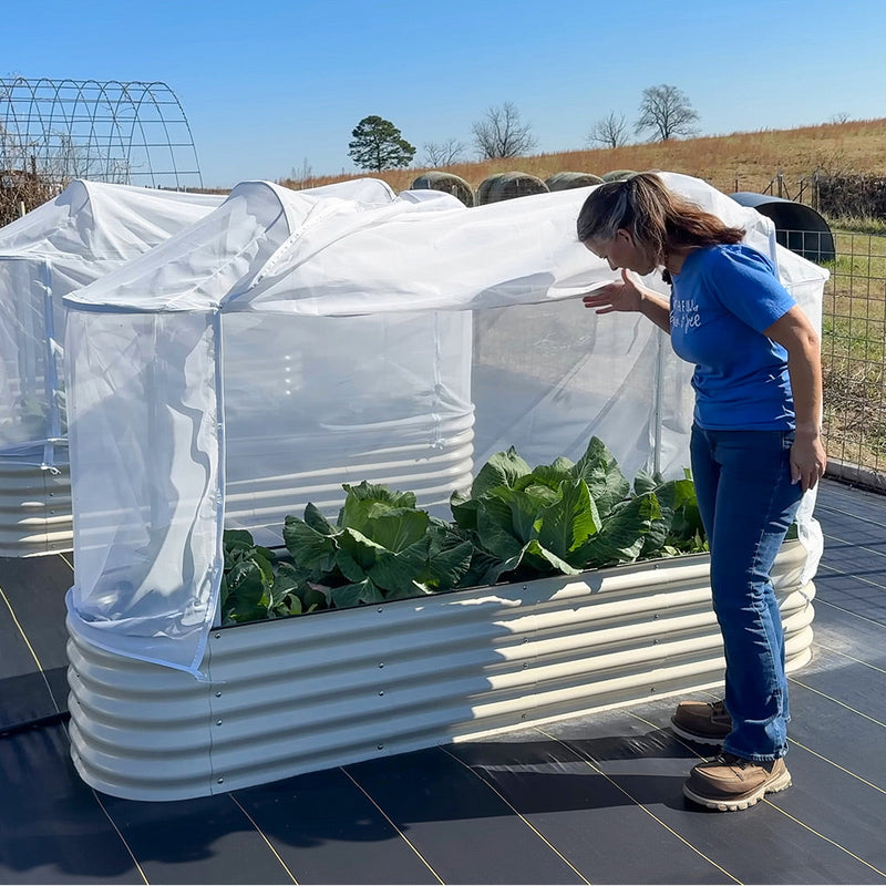 YoYoBloom Raised Garden Bed Cover System（Pricing Excludes Raised Garden Bed）