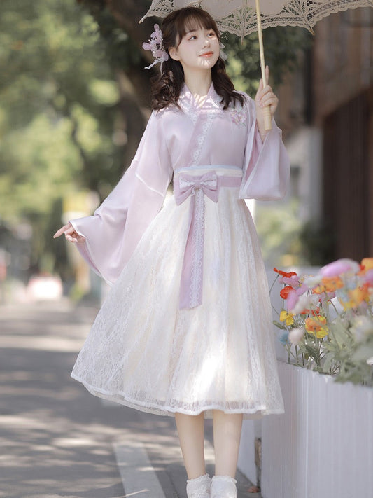 Sweetheart Modern Chinese Hanfu Dress