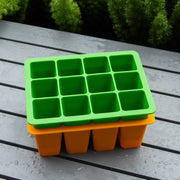 YoYoBloom Silicone Seed Starting Trays 12 Cells Twin Pack image 2