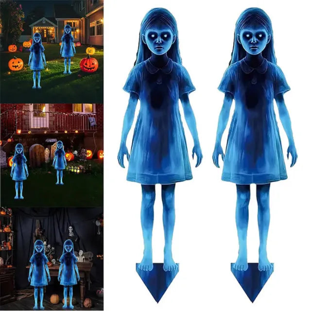 🔥 EARLY HALLOWEEN SALE 49% OFF 🎃 Ghost Girl Yard Decor 🧍‍♀️
