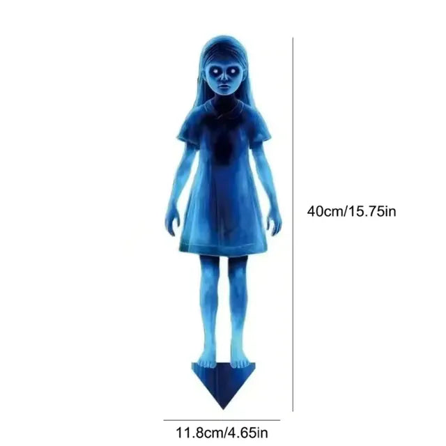 🔥 EARLY HALLOWEEN SALE 49% OFF 🎃 Ghost Girl Yard Decor 🧍‍♀️