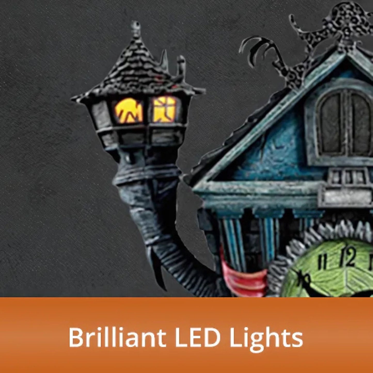 👻 SPOOKY SEASON SALE 50% OFF 🔥The Nightmare Before Christmas Cuckoo Clock 🕰️