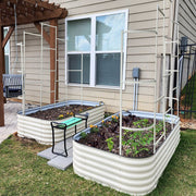 YoYoBloom Zn-Al-Mg Steel Wall Trellis for Raised Garden Beds image 5